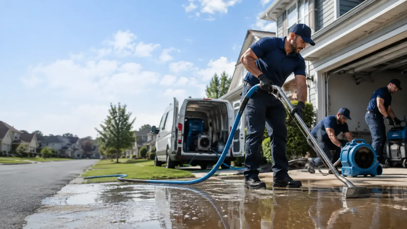 Flood Damage Restoration in Hunt Valley, MD
